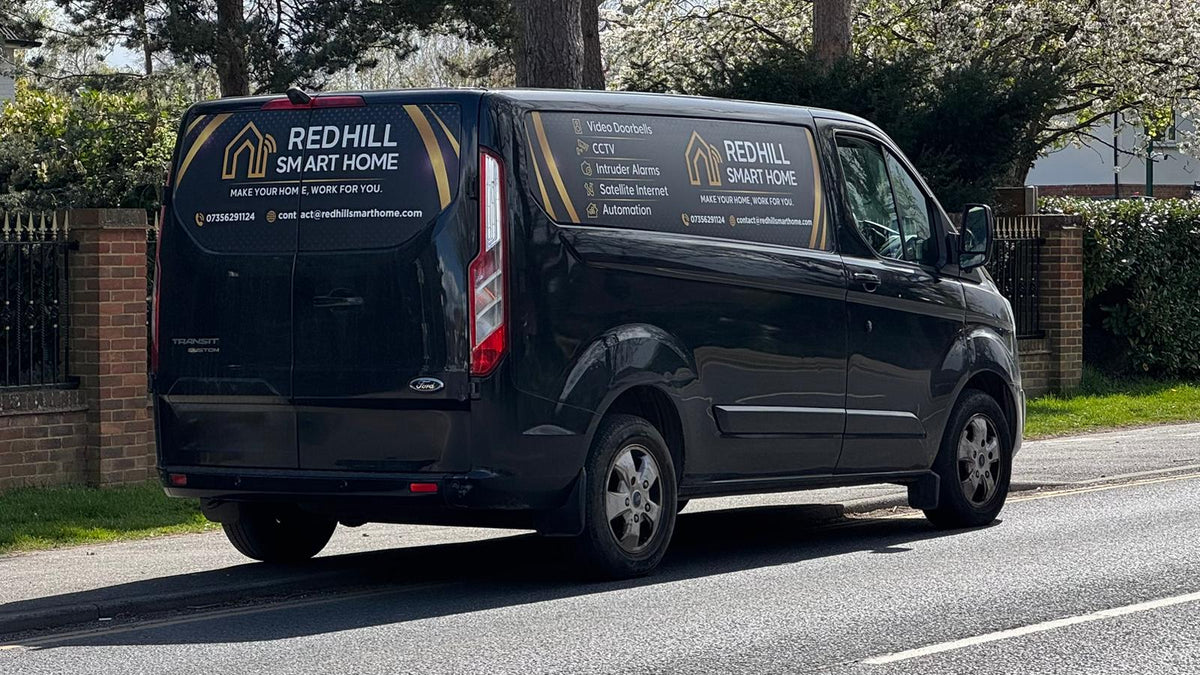 Redhill Smart Home van signage